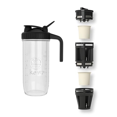 Kevo Double Barrel Cold Brew Coffee Maker for K-Cup Pods