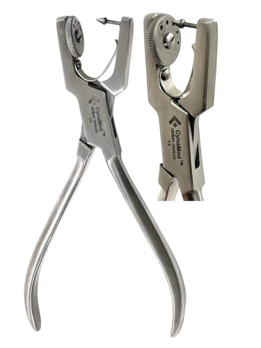 New Premium Dental Rubber Dam Clamps Set |Rubber Dam Kit Starter with Frame |Rubber Dam Punch Plier |Rubber Dam Clamps Forceps | Rubber Dam Clamps Dental Instruments (Punch PLIER)