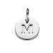 Initial Charm Necklace Bracelet Charm Small Pendant (M)