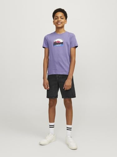 Pantalones vaqueros cortos cómodos Jack & Jones Junior con cintura ajustable niño 7