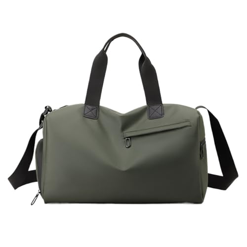 Fashion Travel Bags Fit For Women Large Capacity Men's Sports Bag(Dark Green)