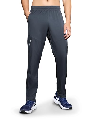 Image of TECHNOSPORT Men's Regular Fit Track Pant with SPF50+, Quick Dry Properties for Running, Gym, Sports and Regular Use