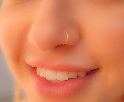 Nose Hoop,22G Nose Hoop,Nose Ring hoop,tiny nose hoop,small nose hoop,gold nose hoops,nose hoop piercing
