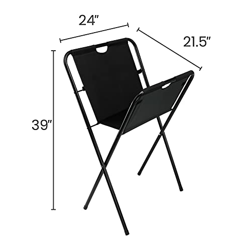 Creative Mark Medium Canvas Art Print Rack - Portable Folding Display for Posters, Artwork, Prints, Canvas, Panels, Artist Galleries, Studios & Storage - 39"h x 21.5"d x 24"