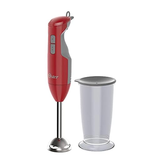 Mixer Oster Versátil Função Turbo, 110V, Vermelho, 250W, FPSTHB2610R