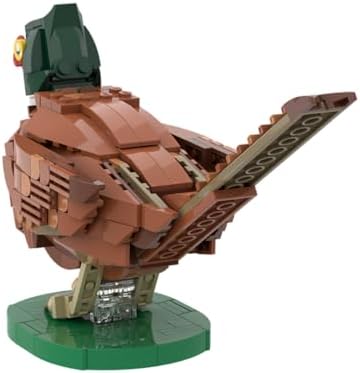 Brickoraxd Mocsage MOC-183592 Pheasant Bird Building Blocks Set (379PCS) - 3