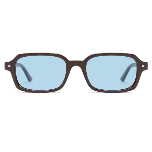 Image of SOJOS Trendy Rectangle Polarized Sunglasses Womens Mens SJ2610