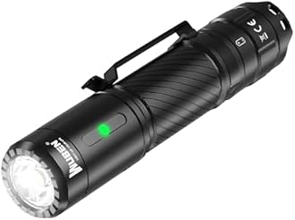 WUBEN C3 Pocket Flashlight Rechargeable 18650 Battery Powered LED Tactical Torch with Type-C Fast Charging 1200 Lumens EDC Light