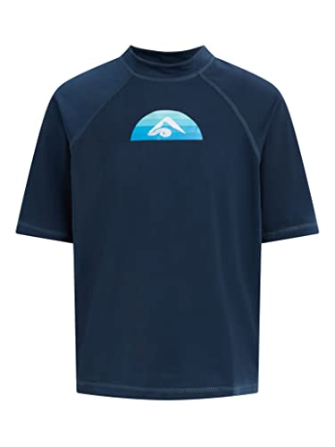 Rashguard Kanu Surf garcon bleu marine taille 6 ans avec protection solaire