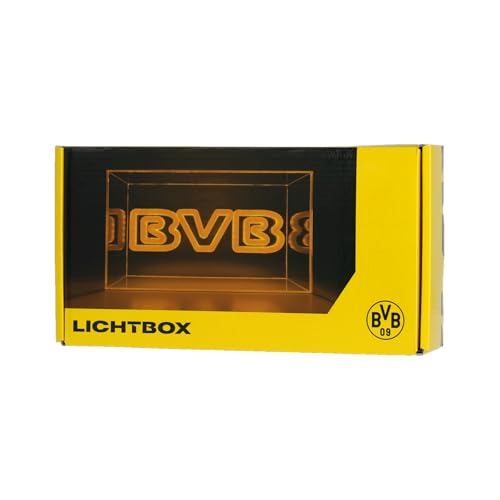 BVB Borussia Dortmund LED Lichtbox, Offizielles Merchandise,...