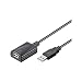 Produktbild Mcab USB-Erweiterung USB Typ A, 4-polig (M), USB Typ A, 4-polig (W), 5 m aktives Kabel (Signalregenerierung)