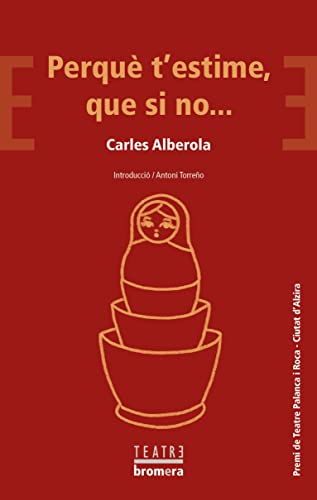 Portada de Perquè t'estime, que si no