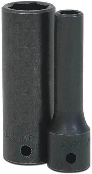 1/2" Drive Impact Socket Black Industrial, Mfr: 14-638-A