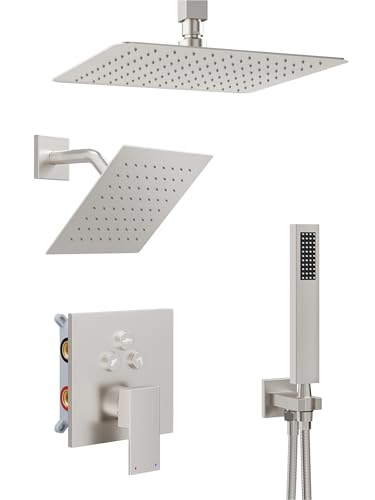 HoliSpa Shower System, Shower Faucet Set with 3 In 1