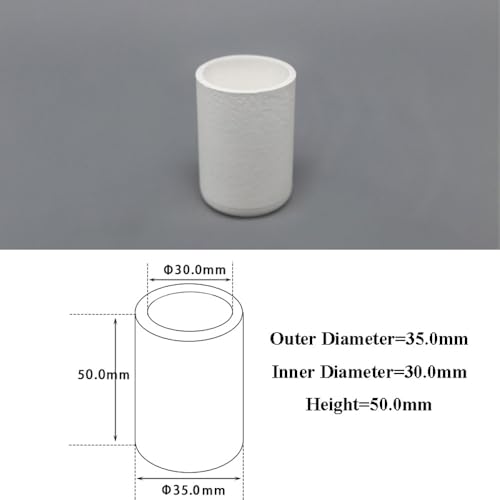 Crisol de óxido de magnesio resistente a 2200 ℃ para fundición de metal de alta temperatura 3