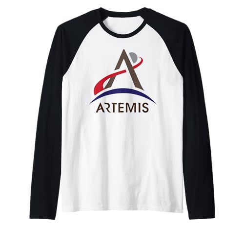 Project Artemis NASA Program Logo - Return to the Moon Raglan Baseball Tee