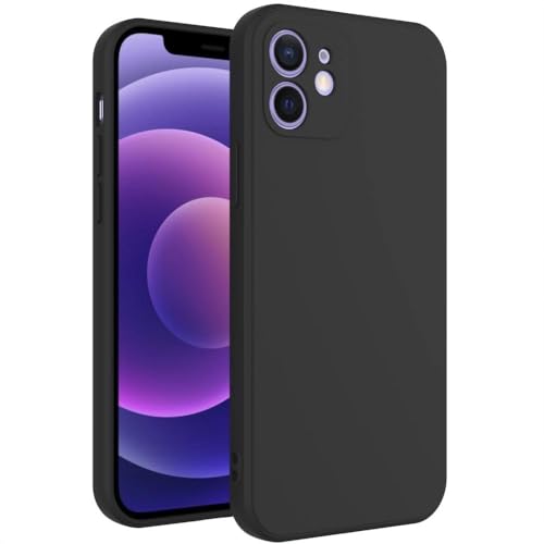 ULXITEYU Soft TPU Slim Case for iPhone 16 Plus, Lightweight, Snug Fit, Drop-Resistant, Shock-Absorbent, Scratch-Resistant, Black