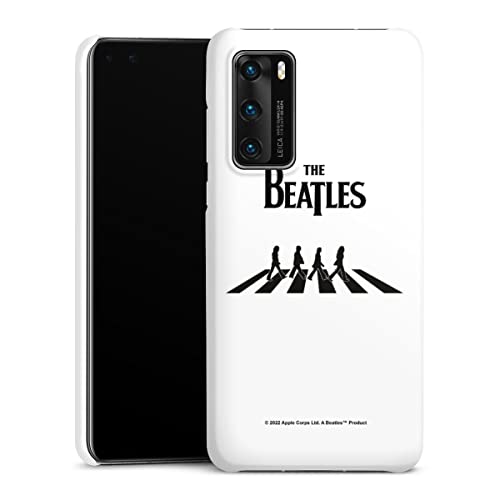 DeinDesign Coque Compatible avec Huawei P40 Étui Housse The Beatles Abbey Road Musique - Les Beatles, Paul McCartney, John Lennon, RIngo Starr, George Harrison DeinDesign Coque Compatible avec Huawei P40 Étui Housse The Beatles Abbey Road Musique
