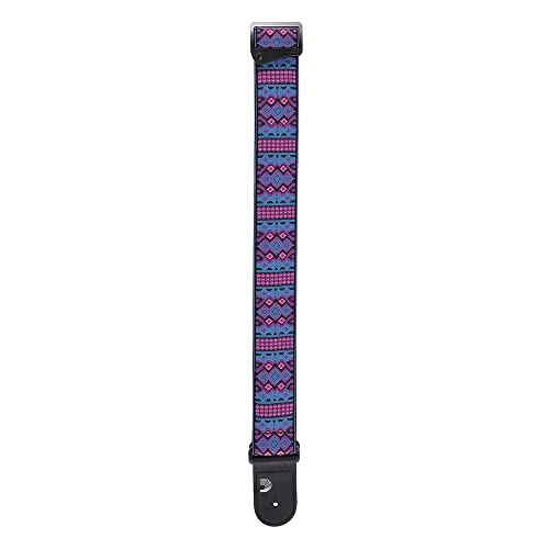 D'addario Accessories Guitar Strap - Eco-Comfort Outrun Woven Guitar Strap - Made From Recycled Materials - Aztec #TOP18