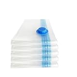 Vue transparente : La conception transparente de ces sacs sous vide vous permet de voir facilement le contenu à l'intérieur, ce qui vous permet de trouver facilement ce dont vous avez besoin sans avoir à ouvrir plusieurs sacs. Un rangement organisé à portée de main