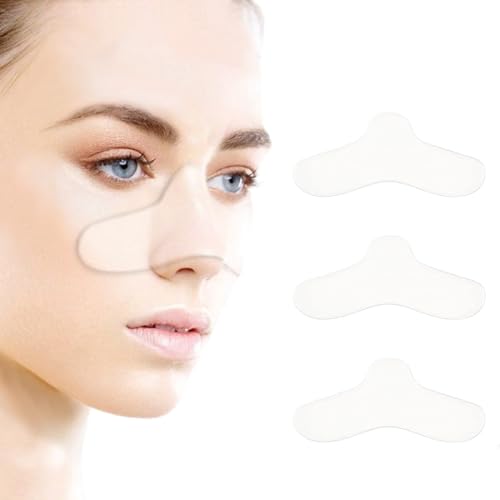 JEYORZY - JEYORZY 3 pcs Coussinets En Gel Pour Masque Cpap, Ensemble De Coussinets Nasaux, Protecteur de Nez pour Masque, Accessoires De Remplacement Pour Appareil Respiratoire Pour Protection Facial