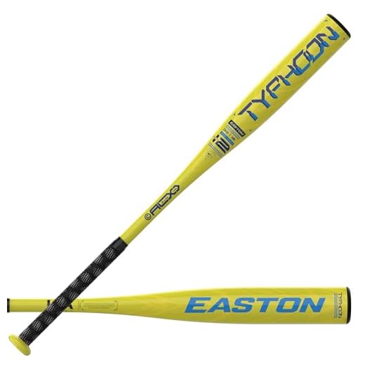Easton | Typhoon Baseball Bat | USA | -12 | 2 1/4" Barrel | 1 Pc. Aluminum | 27 Inch