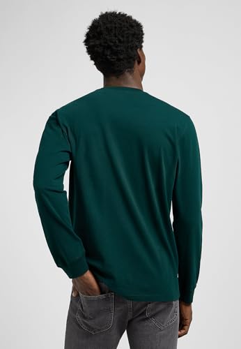 T-Shirt Homme Lee Ls Patch Logo Tee en coton confortable