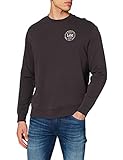 CIRCLE Lee Circle, Sudadera, Hombre, Negro (Delavé), X-Large