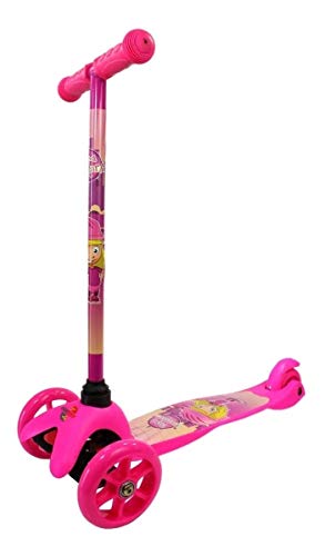 PATINETE SCOOTER COM KIT PROTECAO cor:rosa