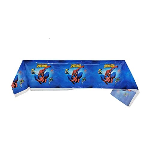 2Pcs Spiderman Tablecloth Tablecver For Kids Spiderman Themed Party Decoration #TOP5