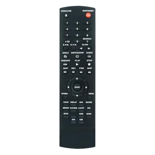 SE-R0374 sub SE-R0350 Replacement Remote Control Compatible for Toshiba DVD Player SD-5010 SD-501KE SD-5010KB SD5010KB SD4015KE SD5010KE SD4010KE SD5010KY