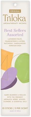 Triloka Assorted Original Incense, 10 Sticks