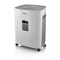 Dahle PaperSAFE PS 240 Aktenvernichter (10 Blatt, Sicherheitsstufe P4, Partikelschnitt, öl- und wartungsfrei, 25 Liter) grau