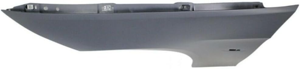 Quarter Panel Front Left Driver Side Primed Plastic Without Molding Holes for 328i 07-13 & xDrive 09-13 for 328xi 07-08 for 335i 07-13 & xDrive 09-13 for 335is 11-13 for 335xi 08 1pc