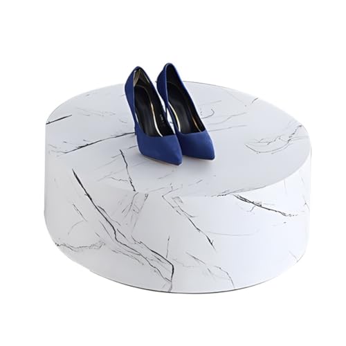 LYDBMYT Round Display Pedestal Stand for Bridal Shop, Mannequin & Shoe Display, Event Risers for Clothing Stores & Boutiques, 60x20cm (23.6x7.9in) - Perfect for Fashion Showcase