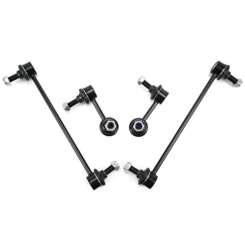 MPLUS K750706, K750382 4X Front Rear Stabilizer Sway Bar Link Replace 2009-2018 for Dodge Journey 2.4L 3.5L 3.6L Rear Driver & Passenger Side Sway Bar Link Set