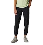 Mountain Hardwear Women's Dynama High Rise Utility Jogger, Black, Medium x Regular