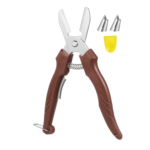 EXAOMBLE 栗皮むき器 栗カッター 手動ナッツオープナー 指保護カバー付き 多機能ツール くるみ割り器 使いやすい 設計