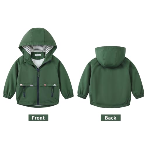 Image of Volunboy Toddler Boys Spring Windbreaker Lightweight Jacket
