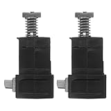 SHOWERORO 2piezas Accesorios para Carritos de Maletas Kit de Repuesto para Mecanismo de Asa Clips de Bloqueo para Asa Extensible para Reparación de Maletas y Uso Viajes