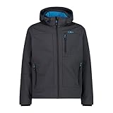 Anthracite / Reef CMP Unisex Giacca Da Uomo Con Cappuccio E Cerniera Jacke, Anthrazit Reef, 58