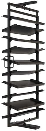 360° Rotating Shoe Storage Cabinet, Height-Adjustable Slim Shoe Rack, Space-Saving Hallway Cupboard, Large Capacity Shoe Organizer for Entryway, Stylish Veal Storage Solution