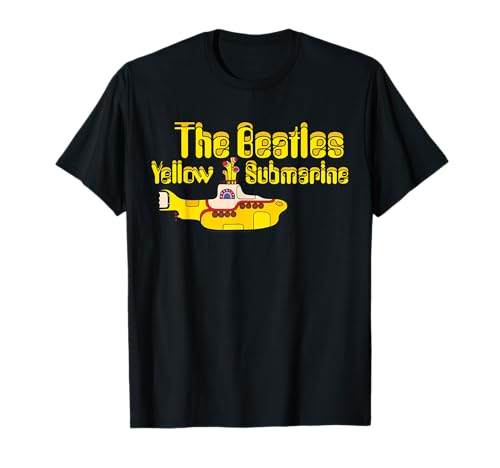 Image of The Beatles - Yellow Submarine Logo T-Shirt