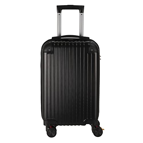 Mala de Bordo em ABS Com 4 Rodas 360 - Roncalli Manaus (Preta)