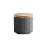 BEFÜLLEN UND VERSCHLIESSEN – Von Mehl und Salz über Tee und Keksen bis hin zu Kaffee bewahren die Vorratsbehälter in verschiedenen Größen (10,1 x 9,3 oder 10,1 x 18,3 cm) fast jede trockene Zutat sicher auf.