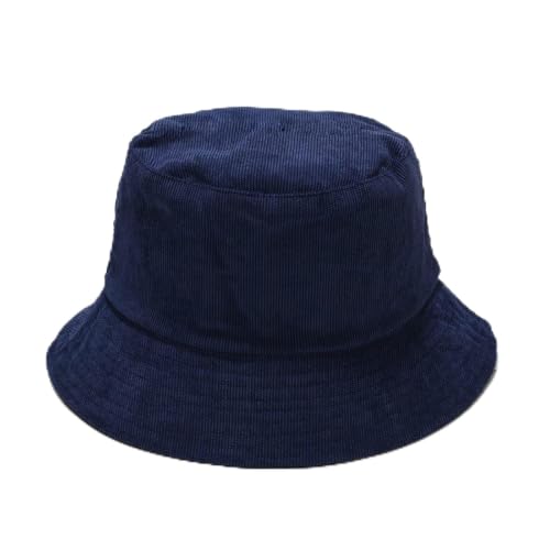 Chapeau bob réversible KIAZHAO velours côtelé pliable