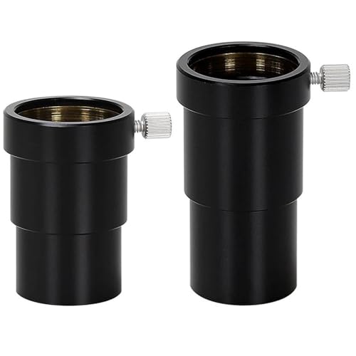 Adaptador de tubo ocular accesorios para telescopios astronómicos metal 1,25 pulgadas 3