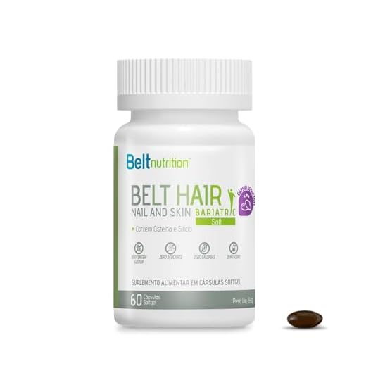 Belt Hair Nail And Skin Bariatric 30 caps Softgel - Belt Nutrition