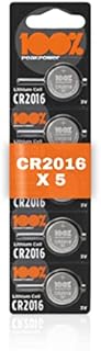 CR2016 Battery 3v Lithium pack of 5