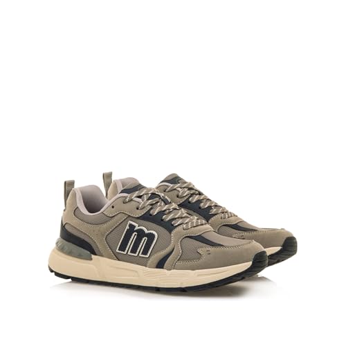 Mtng Para Hombre. 84765 Zapatillas Royer Gris (40), Tela, Plano, Cordones, Casual - 5